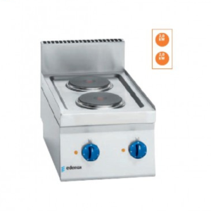 Cocina Eléctrica de 2 Placas SCE-40 E EDENOX