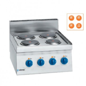 Cocina Eléctrica de 4 Placas SCE-60 E EDENOX