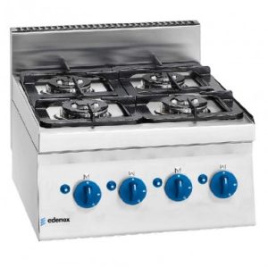 Cocina a Gas de 4 Quemadores SCG-60 E EDENOX
