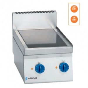 Cocina Vitrocerámica de 2 Placas SCV-40 E EDENOX