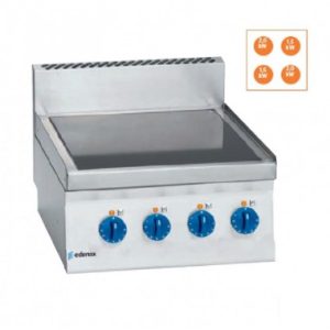 Cocina Vitrocerámica de 4 Placas SCV-60 E EDENOX